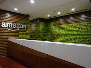 AMAZON Offices, BENETTI HOME SRL BENETTI HOME SRL Paredes y pisos de estilo escandinavo