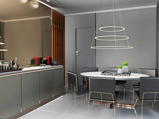 Apartamento Elegante & Clean ♡, It & Co. Arquitetura It & Co. Arquitetura Salas de jantar modernas