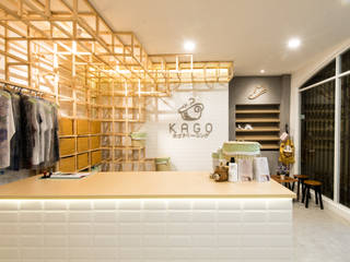 Kago Laundry Fatmawati, msas desain msas desain Commercial spaces Ceramic White