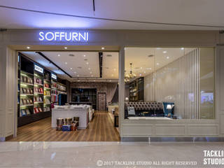 SUNWAY VELOCITY MALL SOFFURNI RETAIL INTERIOR DESIGN, Tackline Studio Tackline Studio Bedrijfsruimten Hout Hout