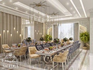 Luxury dining room in modern style, Algedra Interior Design Algedra Interior Design Modern Dining Room