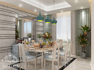 Luxury dining room in modern style, Algedra Interior Design Algedra Interior Design Sala da pranzo moderna