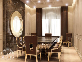 Luxury dining room contemporary style, Algedra Interior Design Algedra Interior Design 모던스타일 다이닝 룸