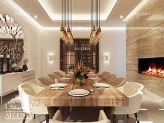 Luxury dining room contemporary style, Algedra Interior Design Algedra Interior Design Dining room