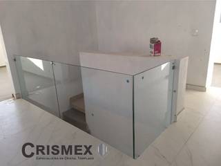 Barandales de Cristal Templado, Crismex Crismex 계단 유리