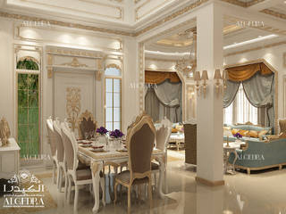 Classic style luxury dining room interior design, Algedra Interior Design Algedra Interior Design 클래식스타일 다이닝 룸