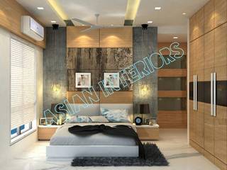 KOLKATA, ASIAN INTERIORS ASIAN INTERIORS Спальня в классическом стиле