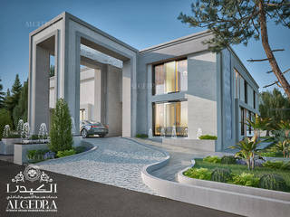 Modern style villa exterior design, Algedra Interior Design Algedra Interior Design Moradias