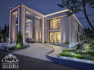 تصميم خارجي لفيلا على الطراز الحديث, Algedra Interior Design Algedra Interior Design فيلا