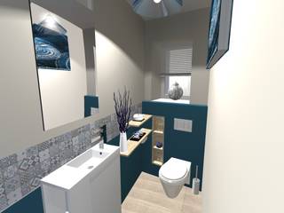 rénovation d'une maison, relion conception relion conception Salle de bain scandinave