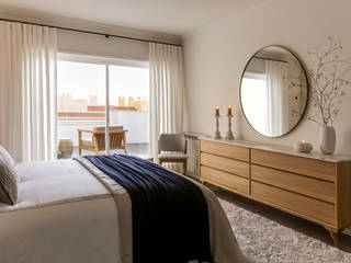 Nowoczesna sypialnia od Staging Factory Nowoczesny