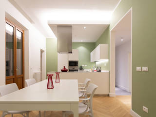 Casa F+A: Novecento 2.0, Architetto Francesco Franchini Architetto Francesco Franchini Modern dining room