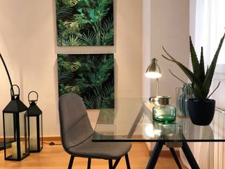 Amueblamiento y decoración de Vivienda para Home Staging, A interiorismo by Maria Andes A interiorismo by Maria Andes Modern study/office