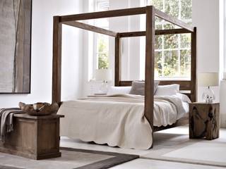 camas dosel, comprar en bali comprar en bali Mediterranean style bedroom Solid Wood Wood effect