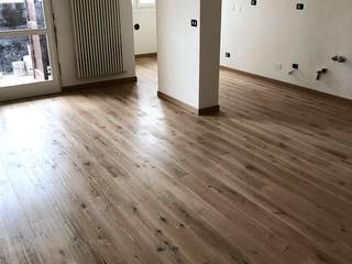 Parquet "Listone Giordano" linea: Heritage Ostuni 1171 traccia, essenza rovere, finitura ad olio, Stil Legno snc Stil Legno snc Pisos Madera Acabado en madera