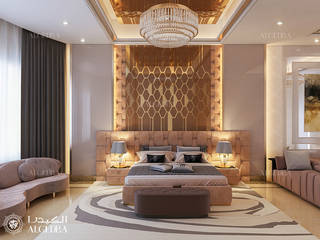 Master bedroom design contemporary style, Algedra Interior Design Algedra Interior Design モダンスタイルの寝室