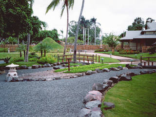 PARQUE JAPÓN EN MANAGUA, NICARAGUA, Muray Paisajistas, S.C Muray Paisajistas, S.C Steingarten