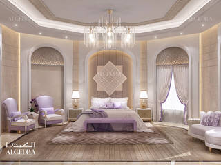 Islamic style bedroom design, Algedra Interior Design Algedra Interior Design Cuartos de estilo moderno