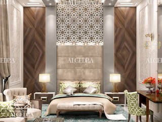 Islamic style bedroom design, Algedra Interior Design Algedra Interior Design Dormitorios de estilo moderno