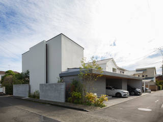 囲いの間取り, TRANSTYLE architects TRANSTYLE architects Casas unifamiliares