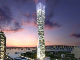 Dubai Infinity Tower, RUGGIU LIGHTINGWEAR RUGGIU LIGHTINGWEAR مساحات تجارية