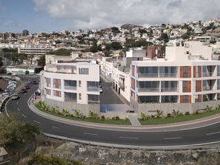 Conjunto de Viviendas en Tenerife, DUQUE & SCHWARTZ Arquitectura y cooperación DUQUE & SCHWARTZ Arquitectura y cooperación Case moderne