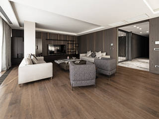 SUADİYE KONUT, Lantana Parke Lantana Parke Modern Living Room Wood