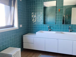 Moradia P. , Matobra, S.A. Matobra, S.A. Modern style bathrooms