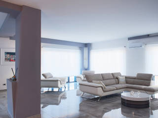 Appartamento 7 Ordona (FG), Studio di Architettura e Design Giovanni Scopece Studio di Architettura e Design Giovanni Scopece Modern living room