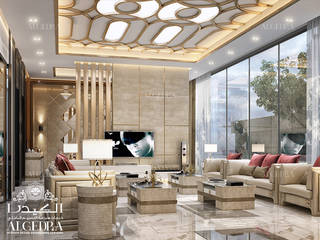 Modern majlis design, Algedra Interior Design Algedra Interior Design 모던스타일 거실