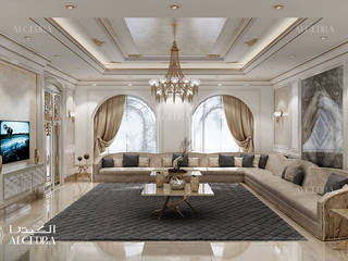 Modern majlis design, Algedra Interior Design Algedra Interior Design Soggiorno moderno