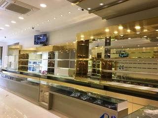 Praveen Jewellers|RR Nagar|Commercial Interior, DezinePro DezinePro 和風スタイルの 壁＆フローリングデザイン