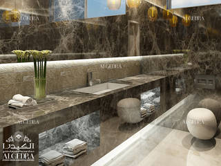 Bathroom design in contemporary style, Algedra Interior Design Algedra Interior Design Baños modernos Mármol