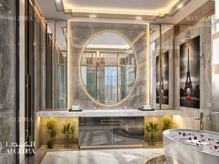 Bathroom design in contemporary style, Algedra Interior Design Algedra Interior Design 모던스타일 욕실
