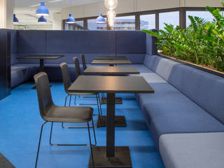 Multifunctionele lounge BRAND NEW DAY, ÈMCÉ interior architecture ÈMCÉ interior architecture Commercial spaces Plywood