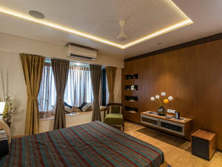 4 BHK Residential Interiors, Prabhat Road , MnM Architects MnM Architects غرفة نوم