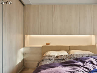 無印風一家四口, 光合作用設計有限公司 光合作用設計有限公司 Small bedroom