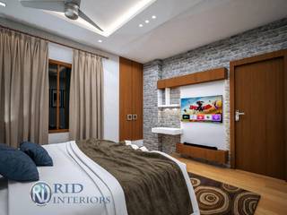 3 BHK INTERIOR IN DELHI, RID INTERIORS STUDIO RID INTERIORS STUDIO