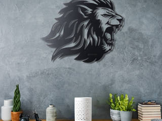 ROAR LION, BYSTAG BYSTAG 室内花园 金屬 Black