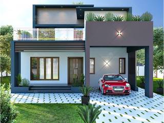 Best Interior designs in Kerala—Monnaie Architects & Interiors, Monnaie Interiors Pvt Ltd Monnaie Interiors Pvt Ltd Houses