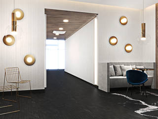 Wyjątkowe lobby biurowca, Ambience. Interior Design Ambience. Interior Design Commercial spaces