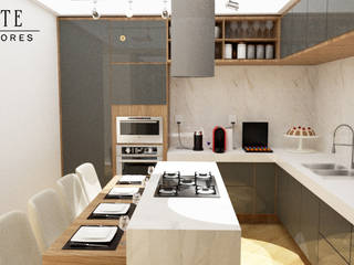 Cozinha , Sette Interiores Sette Interiores Kitchen units MDF