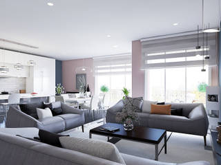 Living Area, Interior Designz SR Interior Designz SR