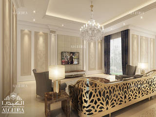 تصميم داخلي لغرفة معيشة على الطراز الحديث, Algedra Interior Design Algedra Interior Design غرفة المعيشة