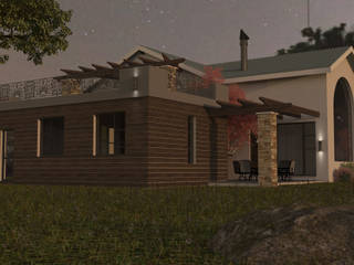 Residential Design, Blue Saddle Ranches, Red Square Architectural Studio Red Square Architectural Studio Casas pequeñas