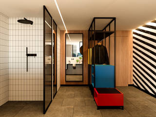 Zag Hotel designed by Moem Studio, Mineheart Mineheart Murs & Sols modernes