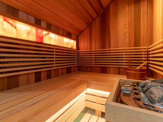 Przeszklona Sauna 3w1 (sucha + parowa + infrared), Safin Safin Modern spa