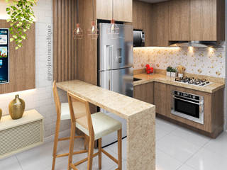 Ambiente Integrado, Projeto num clique Projeto num clique Small kitchens