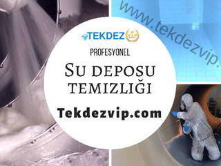 Su Sebili - Su Deposu Temizleme, Tekdez Tekdez