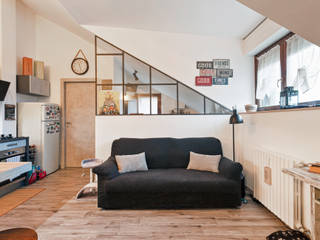 RISTRUTTURAZIONE MC, arCMdesign - Architetto Michela Colaone arCMdesign - Architetto Michela Colaone Industrial style living room